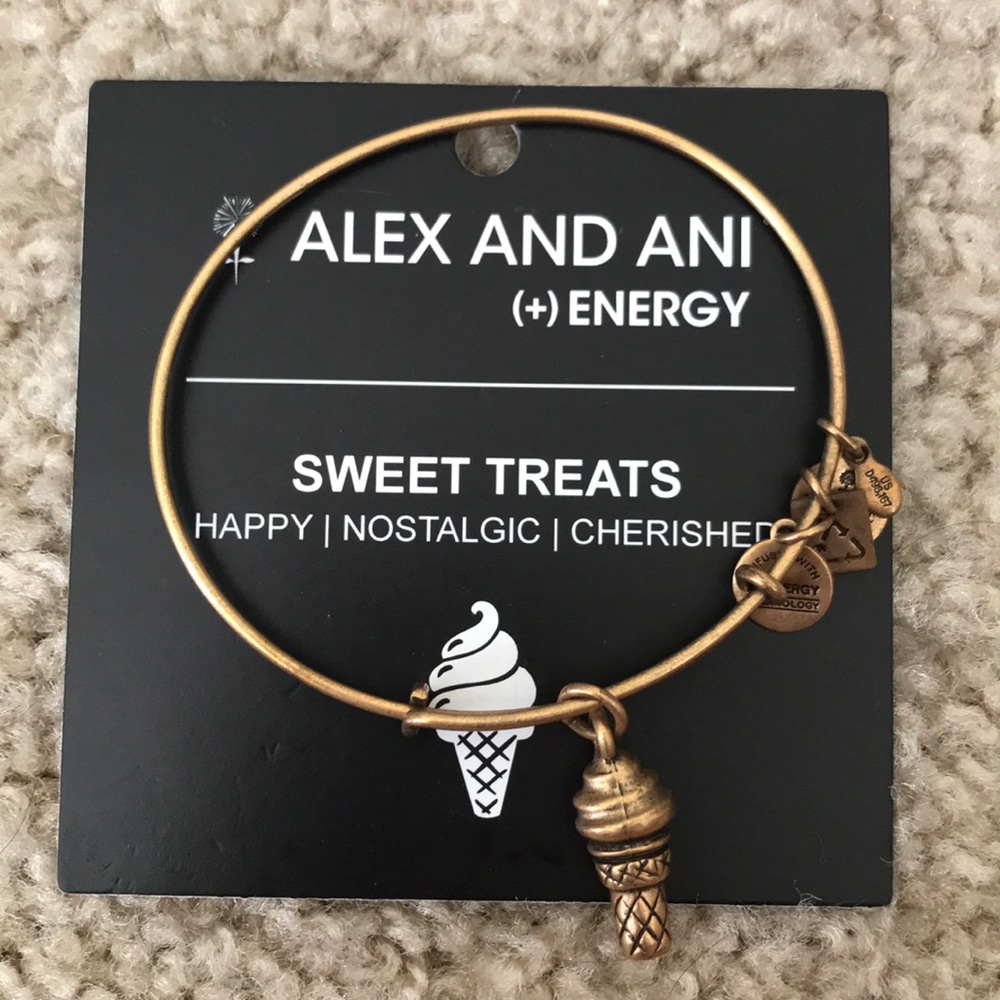 Alex and Ani ice cream bangle